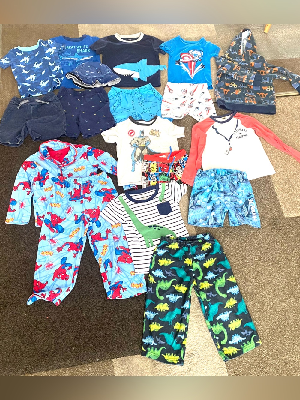 Boys 3/4T Gap marvel carters Bundle! 18 pieces